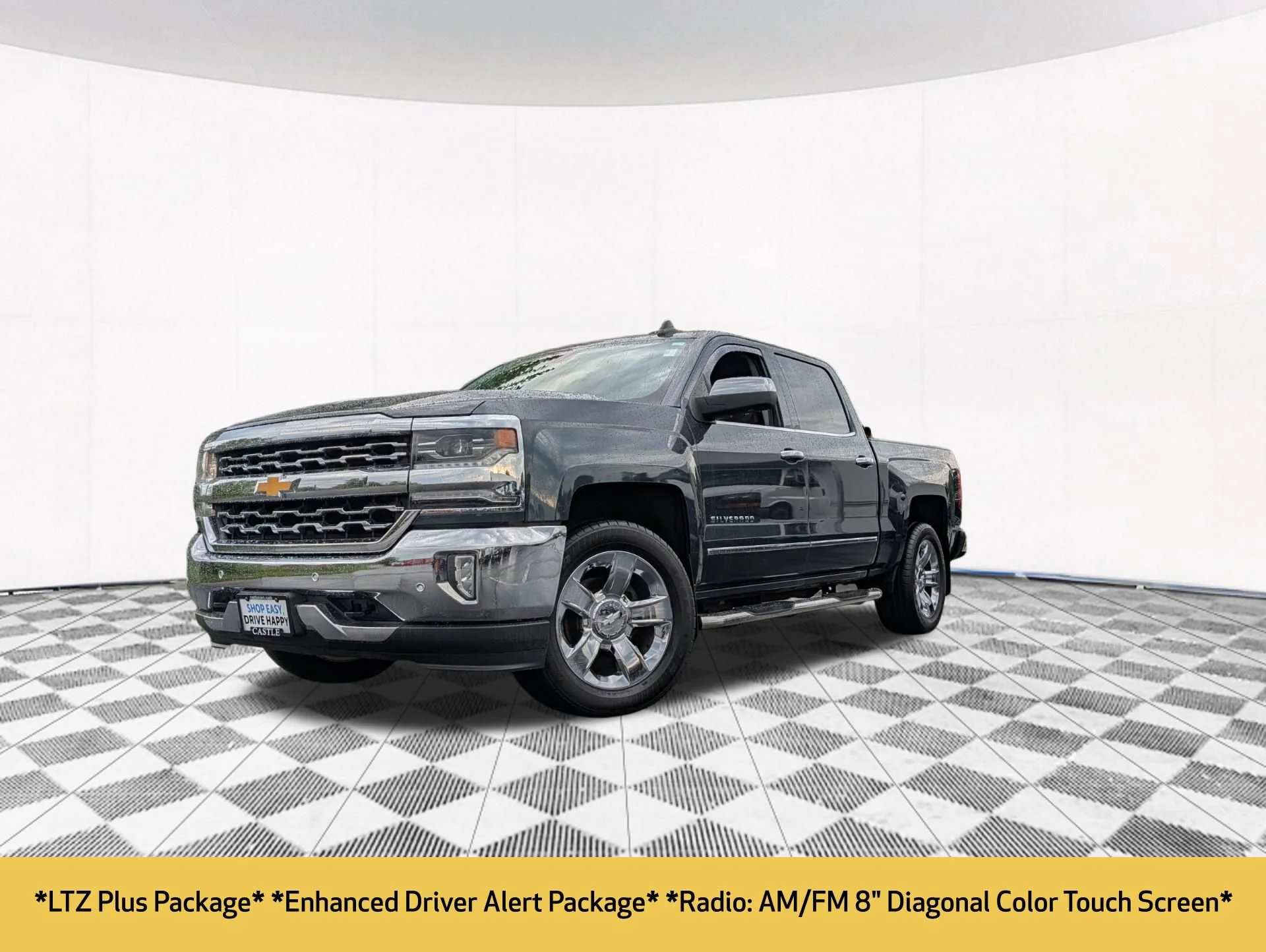 Used 2017 GRAPHITE METALLIC Chevrolet LTZ image 2