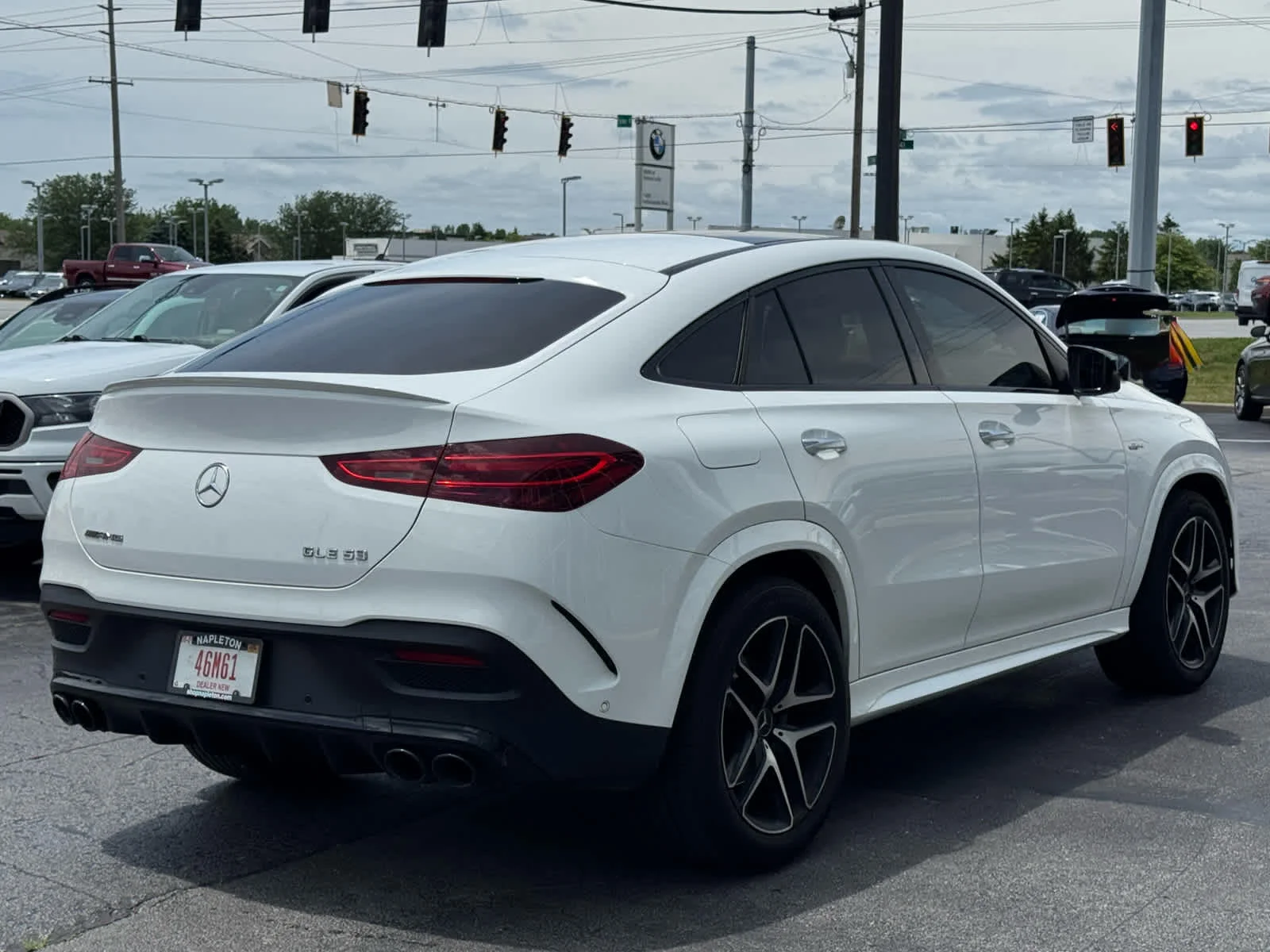 Used 2024 Polar White Mercedes-Benz AMG® GLE 53 image 9