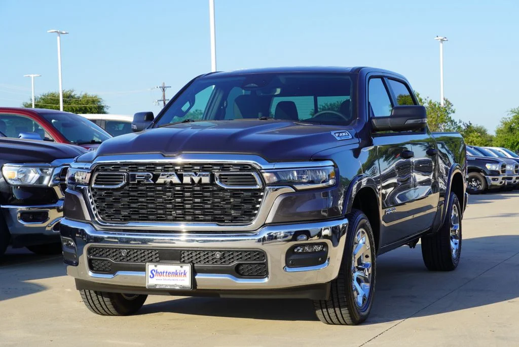 New 2026 Granite Crystal Metallic Clearcoat RAM Big Horn/Lone Star image 3