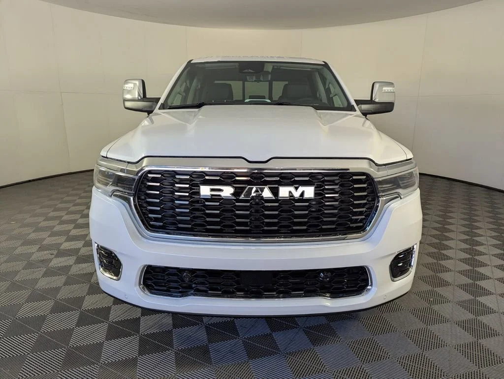 New 2026 Ivory White Tri-Coat Pearl-Coat Exterior Paint RAM Tungsten image 3
