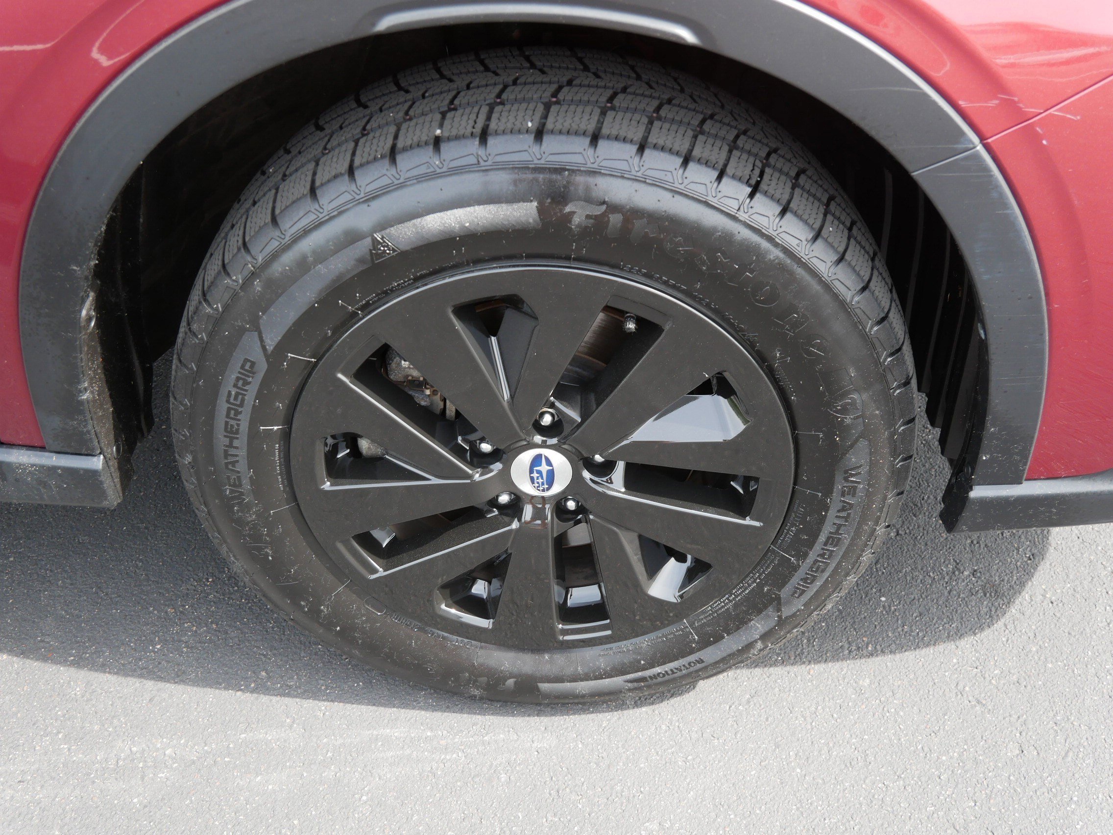 Used 2021 Crimson Red Pearl Subaru Premium image 15