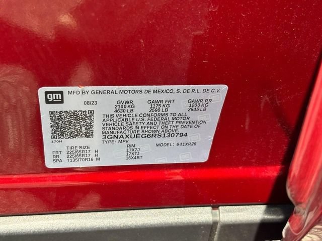 Used 2024 Radiant Red Tintcoat Chevrolet LT image 23