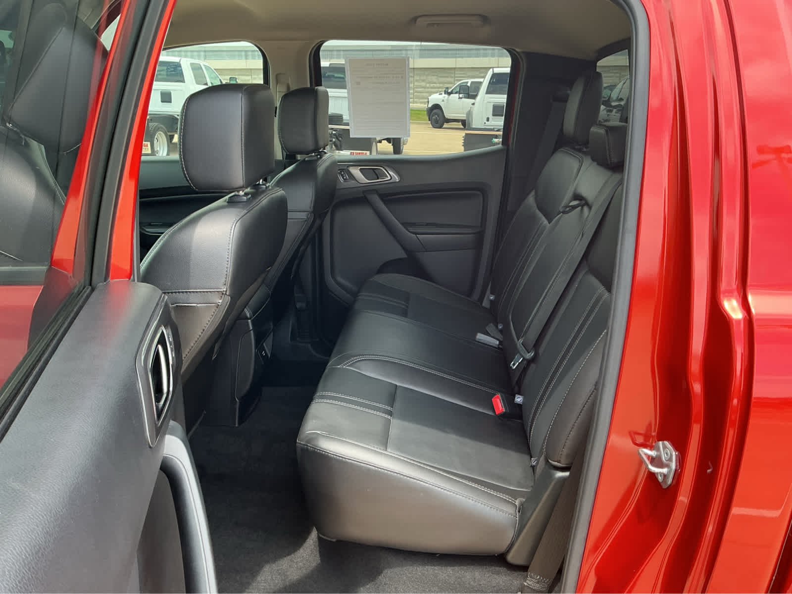 Used 2022 Hot Pepper Red Metallic Tinted Clearcoat Ford LARIAT image 15
