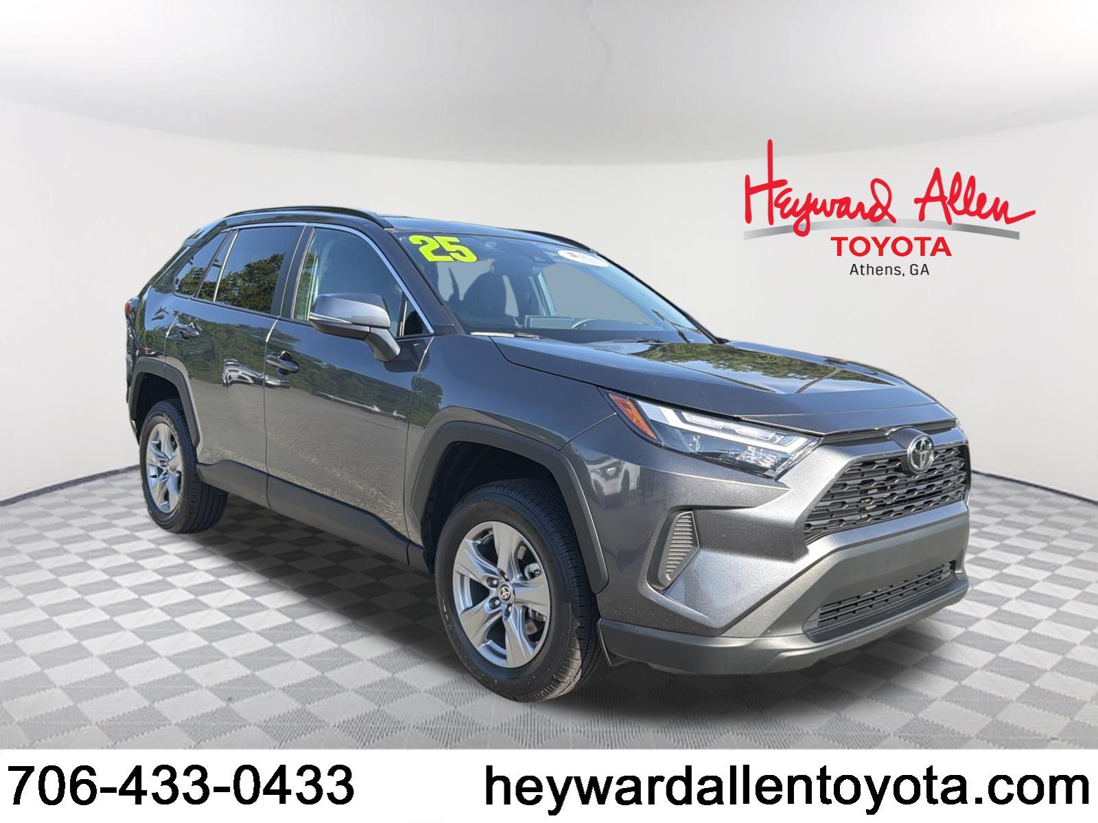 Certified Used 2025 Magnetic Gray Metallic Toyota XLE image 1