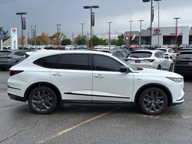 Certified Used 2022 Platinum White Pearl Acura A-Spec image 3