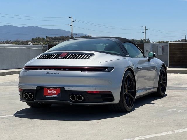 Used 2021 GT Silver Metallic Porsche Targa 4S image 33