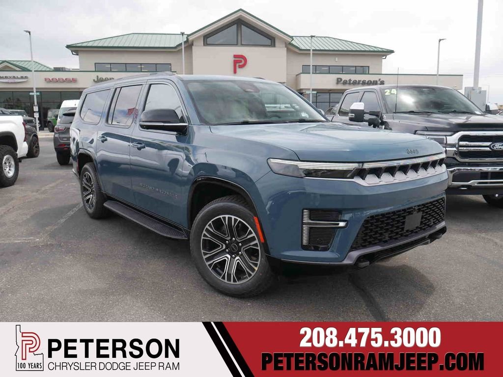 New 2026 Steel Blue Exterior Paint Jeep Grand Wagoneer image 1