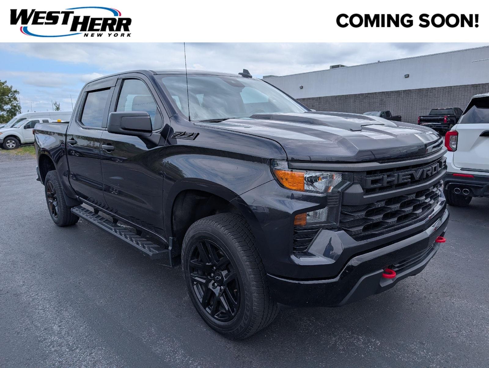 Used 2022 Dark Ash Metallic Chevrolet Custom Trail Boss image 1