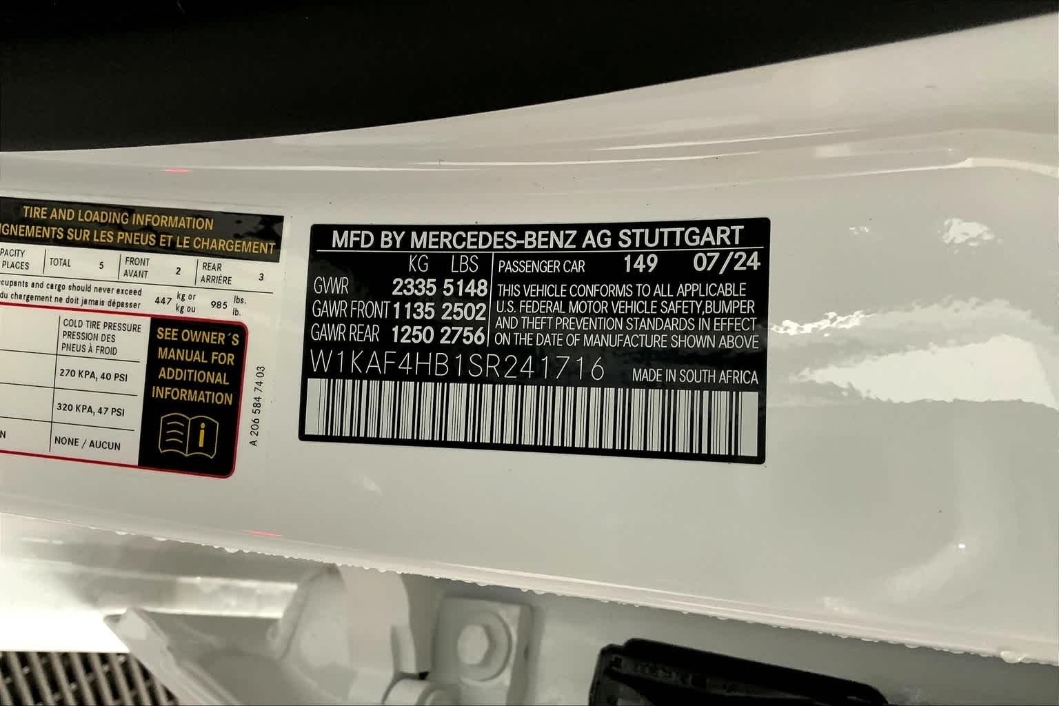 Used 2025 Polar White Mercedes-Benz C 300 image 13