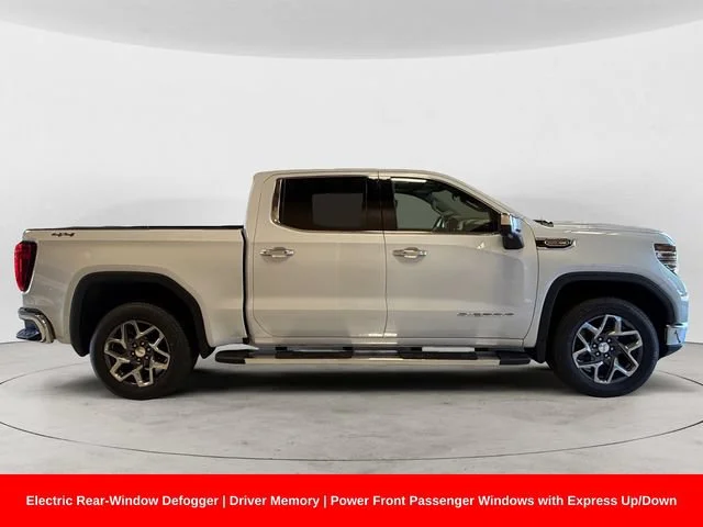 New 2026 Glacier White Tricoat GMC SLT image 7