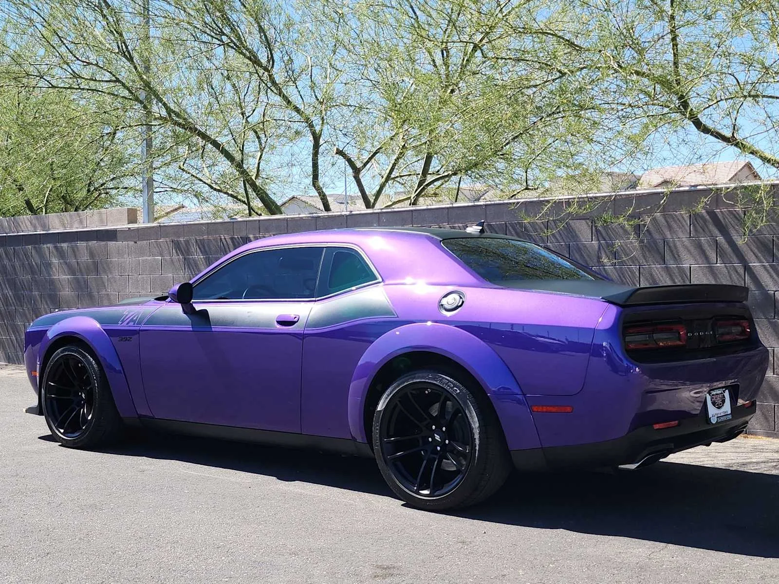 Used 2023 Plum Crazy Pearlcoat Dodge R/T Scat Pack Widebody image 6