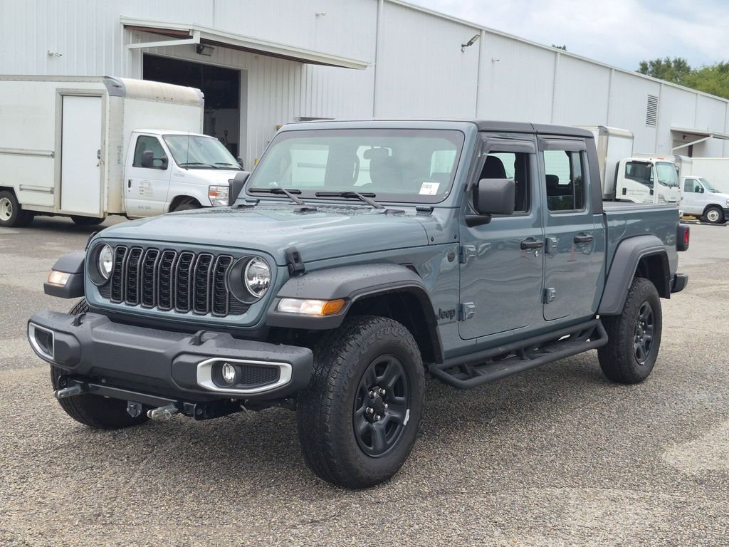 Used 2024 Gray Jeep Sport image 1