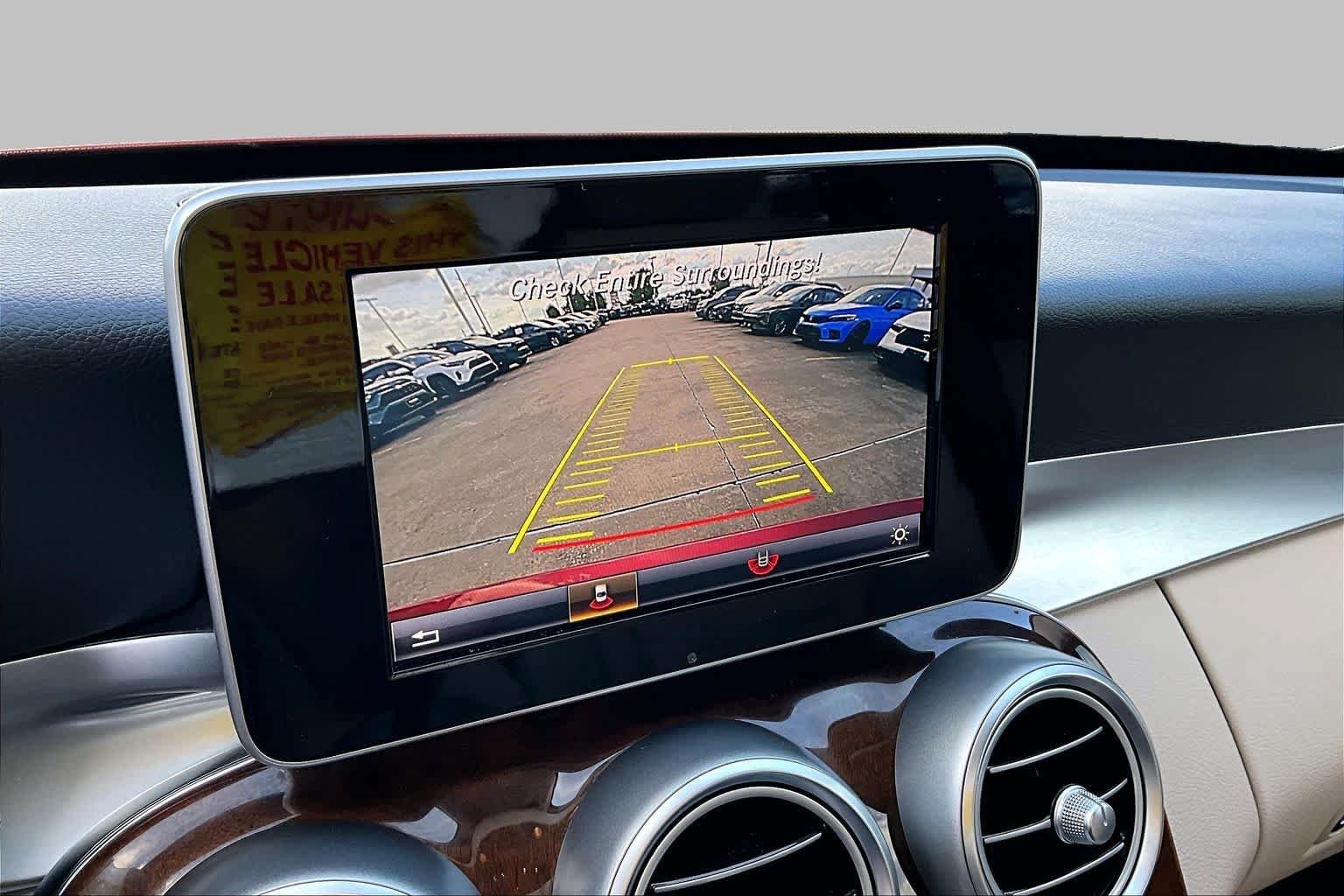 Used 2017 designo Cardinal Red Metallic Mercedes-Benz C 300 image 27