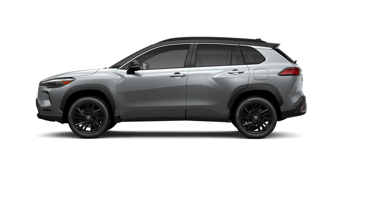 New 2026 Sonic Silver with Jet Black roof Toyota Hybrid XSE image 4
