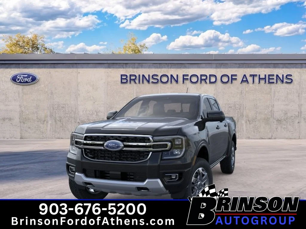 New 2026 Shadow Black Ford LARIAT image 2