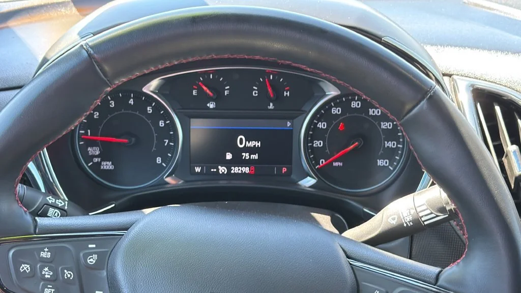 Used 2024 Radiant Red Tintcoat Chevrolet RS image 24