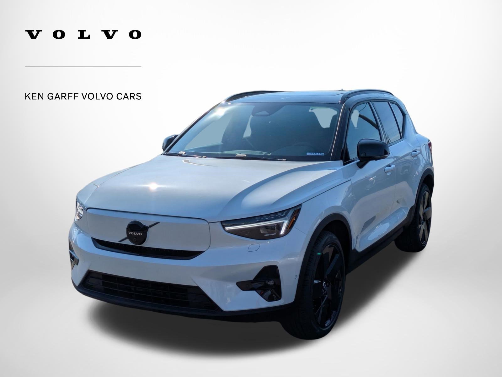 New 2026 Crystal White Volvo Ultra Black Edition image 8