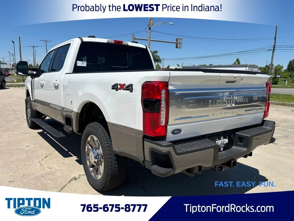 New 2026 Star White Metallic Tri-Coat Ford F-250® King Ranch® image 33