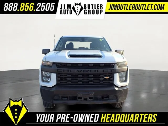 Used 2020 SUMMIT WHITE Chevrolet Work Truck image 16