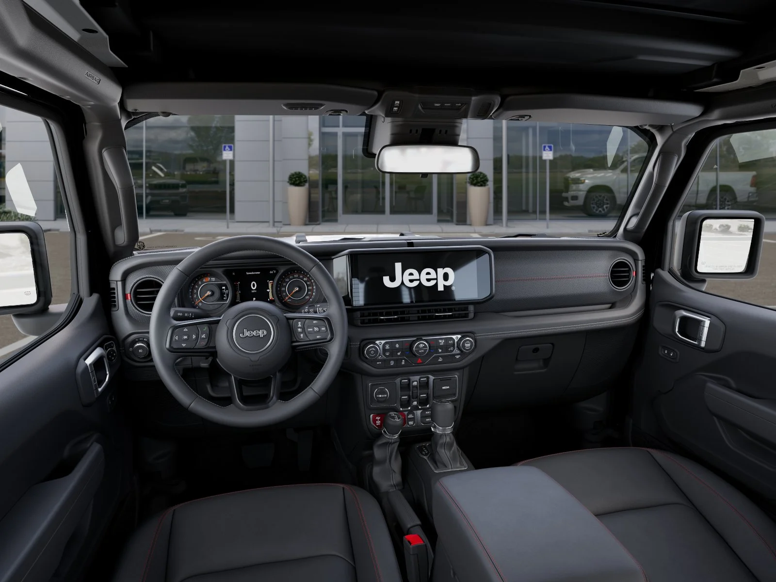 New 2026 Black Clear-Coat Exterior Paint Jeep Rubicon image 39
