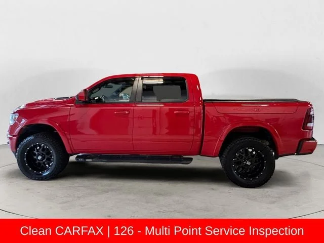Used 2019 Flame Red Clearcoat Ram Laramie image 2
