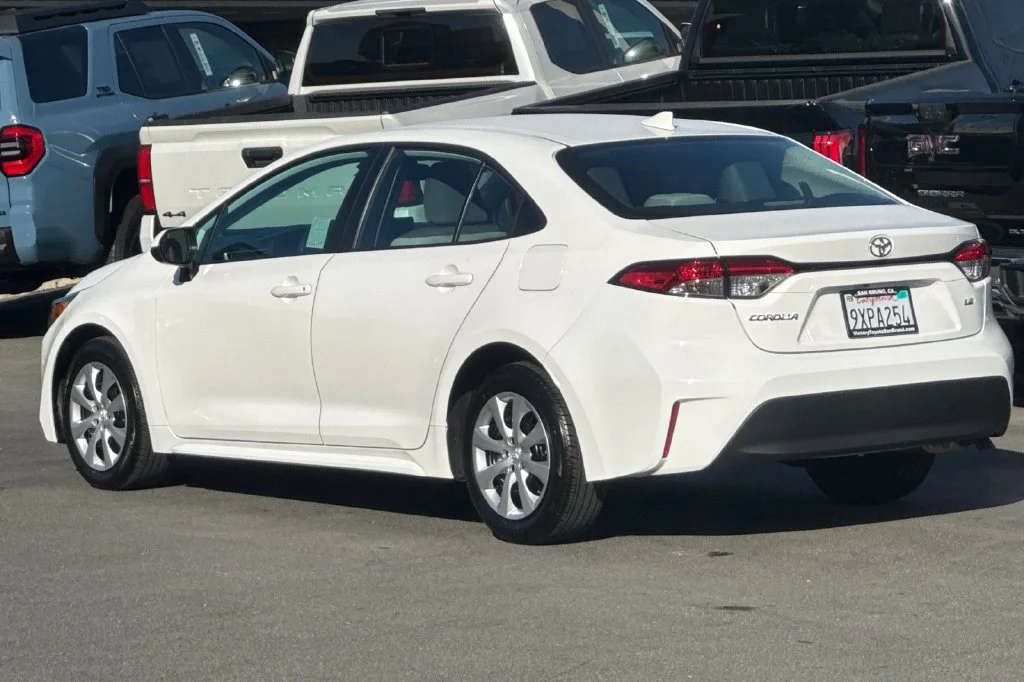 Used 2026 White Toyota LE image 6