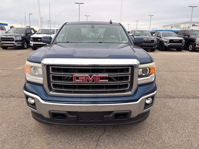Used 2015 Stone Blue Metallic GMC SLE image 2