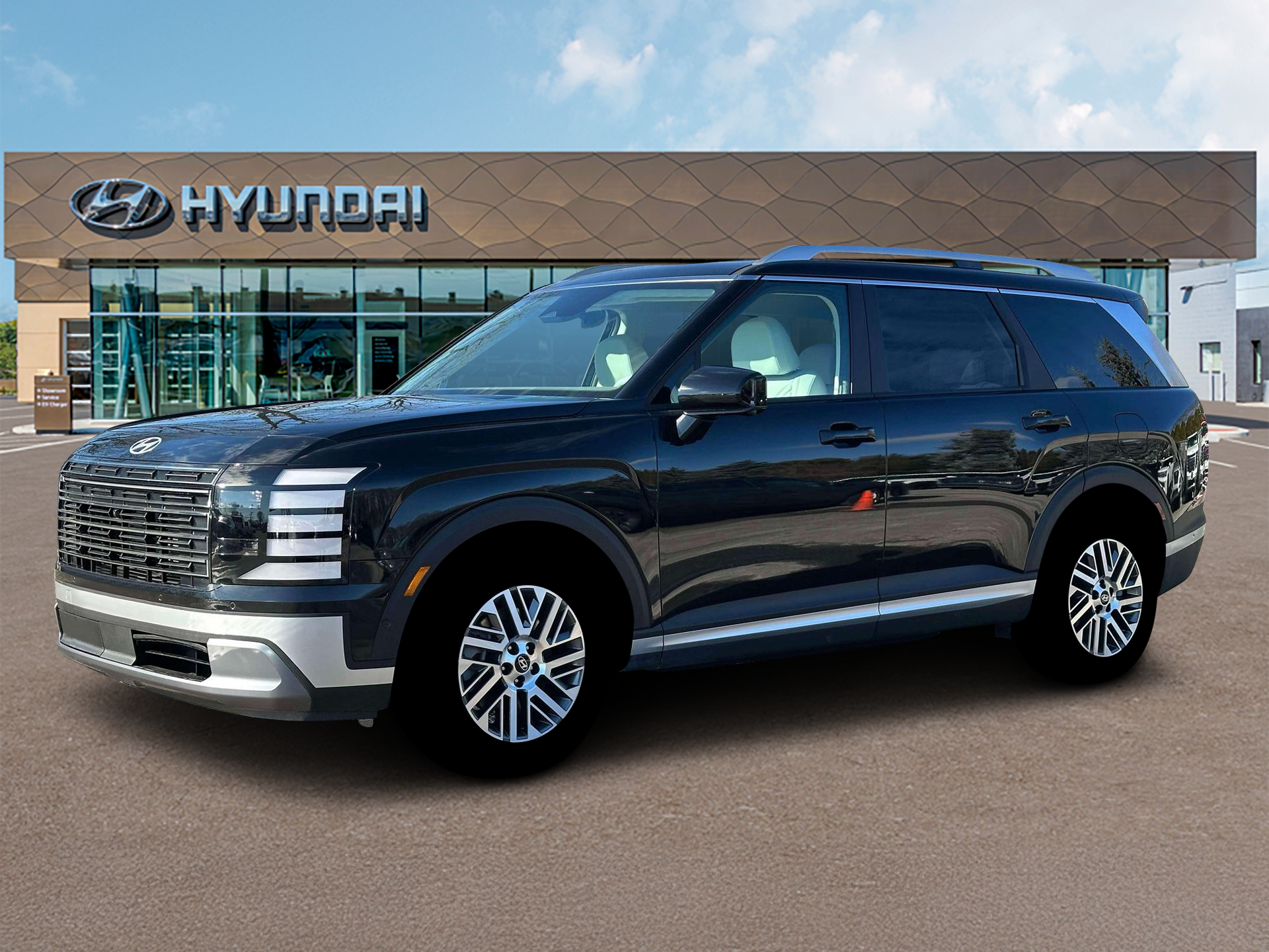 New 2026 Black Hyundai SEL Premium AWD image 2