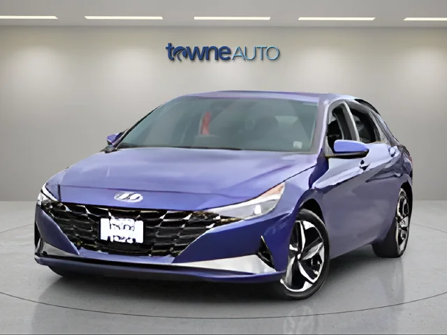 Used 2023 Blue Hyundai Limited image 11