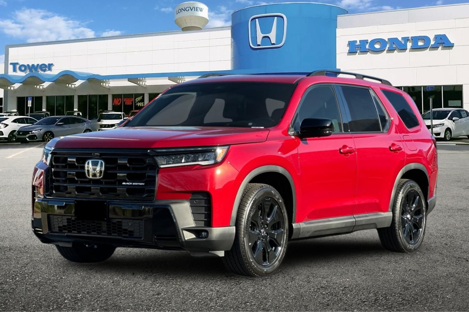 New 2026 Radiant Red Metallic II Honda Black Edition image 8