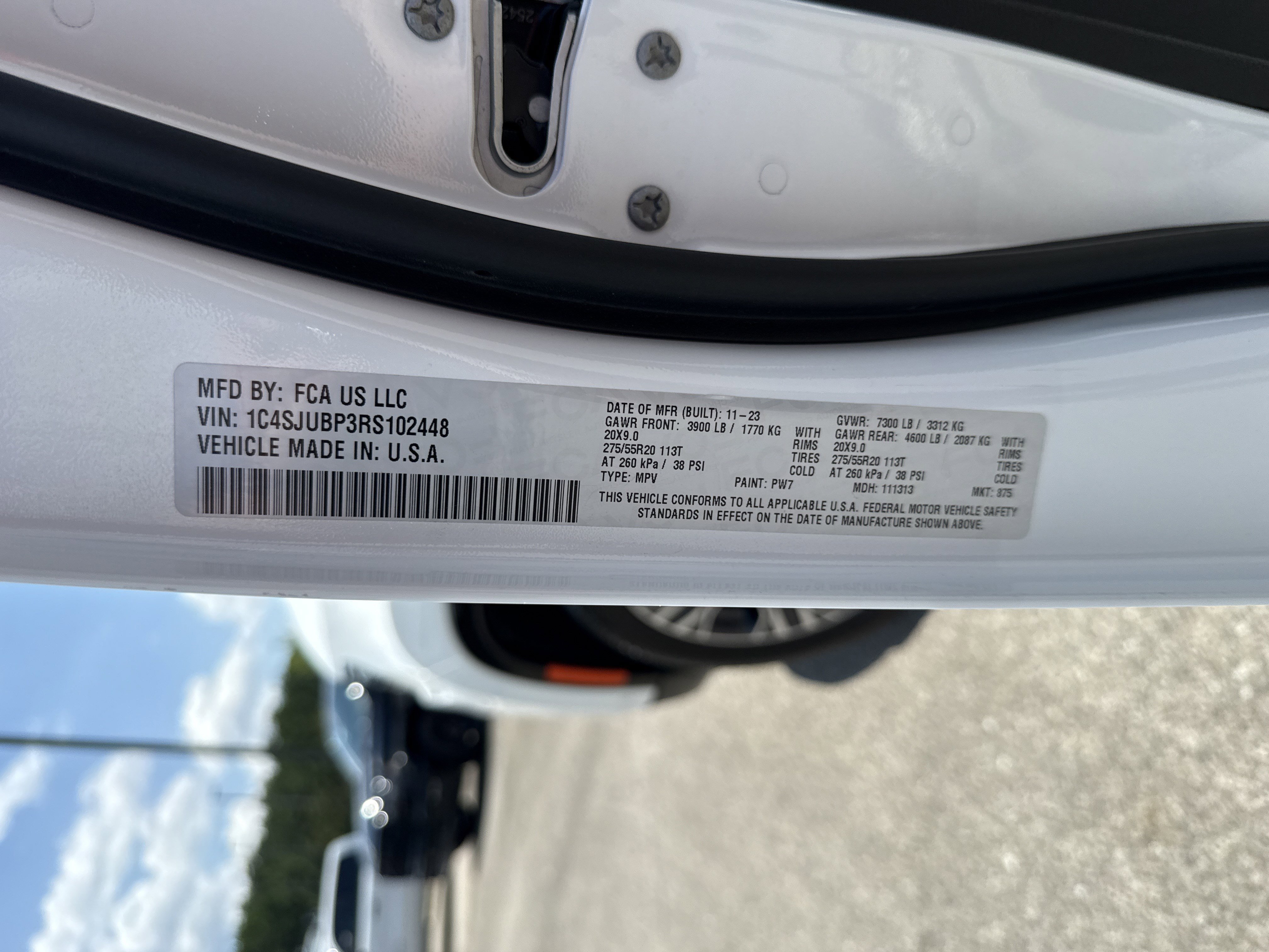 Used 2024 Bright White Clearcoat Jeep Series II image 36