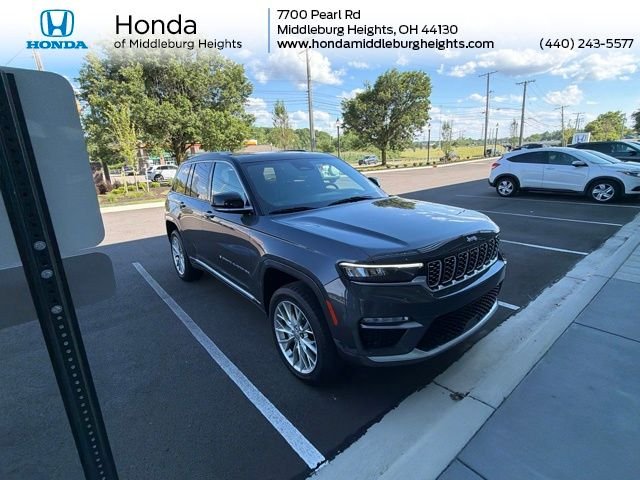 Used 2022 Gray Metallic Jeep Summit image 1