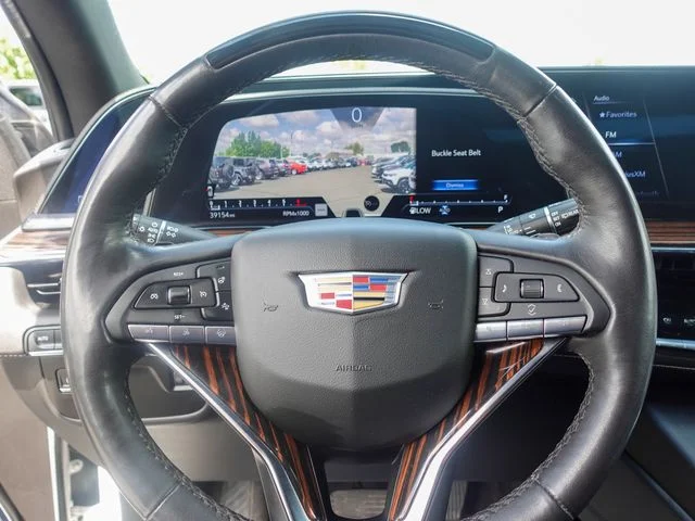 Used 2024 White Cadillac Premium Luxury image 13