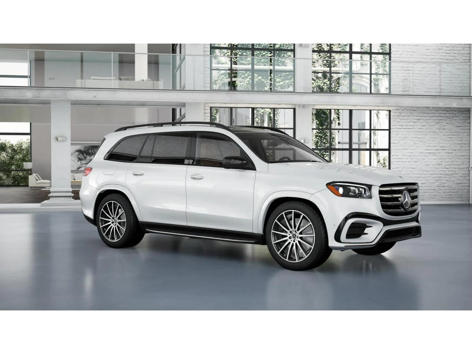 Used 2024 MANUFAKTUR Moonlight White Metallic Mercedes-Benz GLS 450 image 11