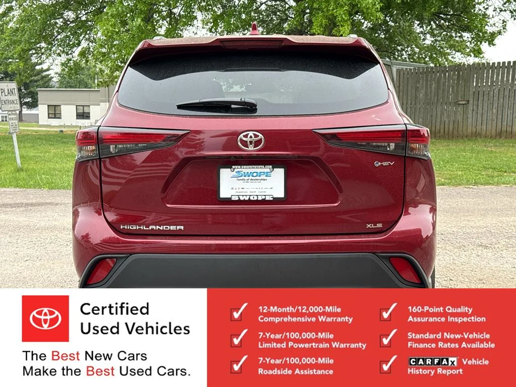 Used 2026 Ruby Flare Pearl Toyota Hybrid XLE image 4