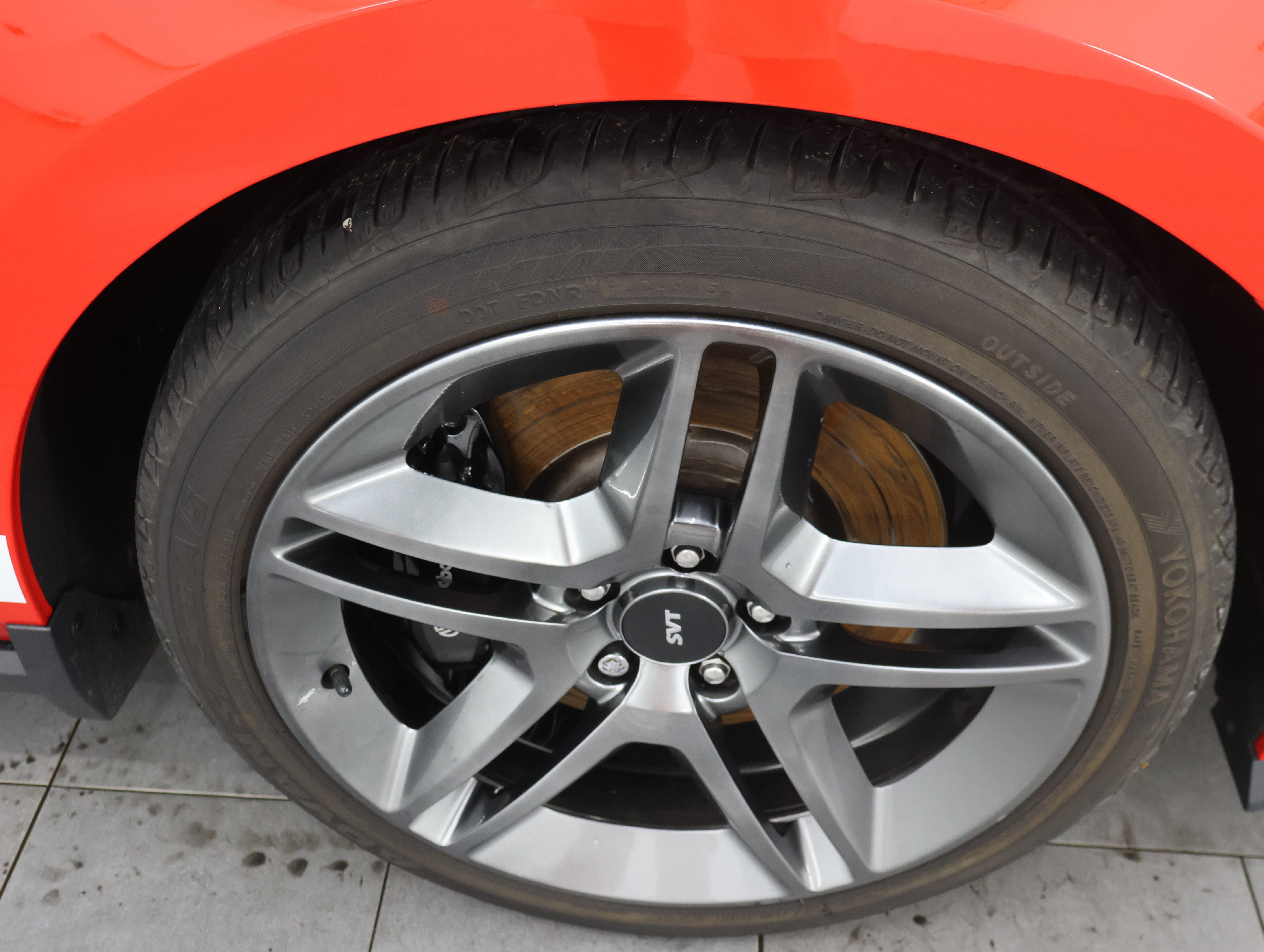 Used 2011 Race Red Ford GT500 Coupe: GT500-6 SPEED STICK-HID LIGHTS-ROUSH EXHAUST image 3