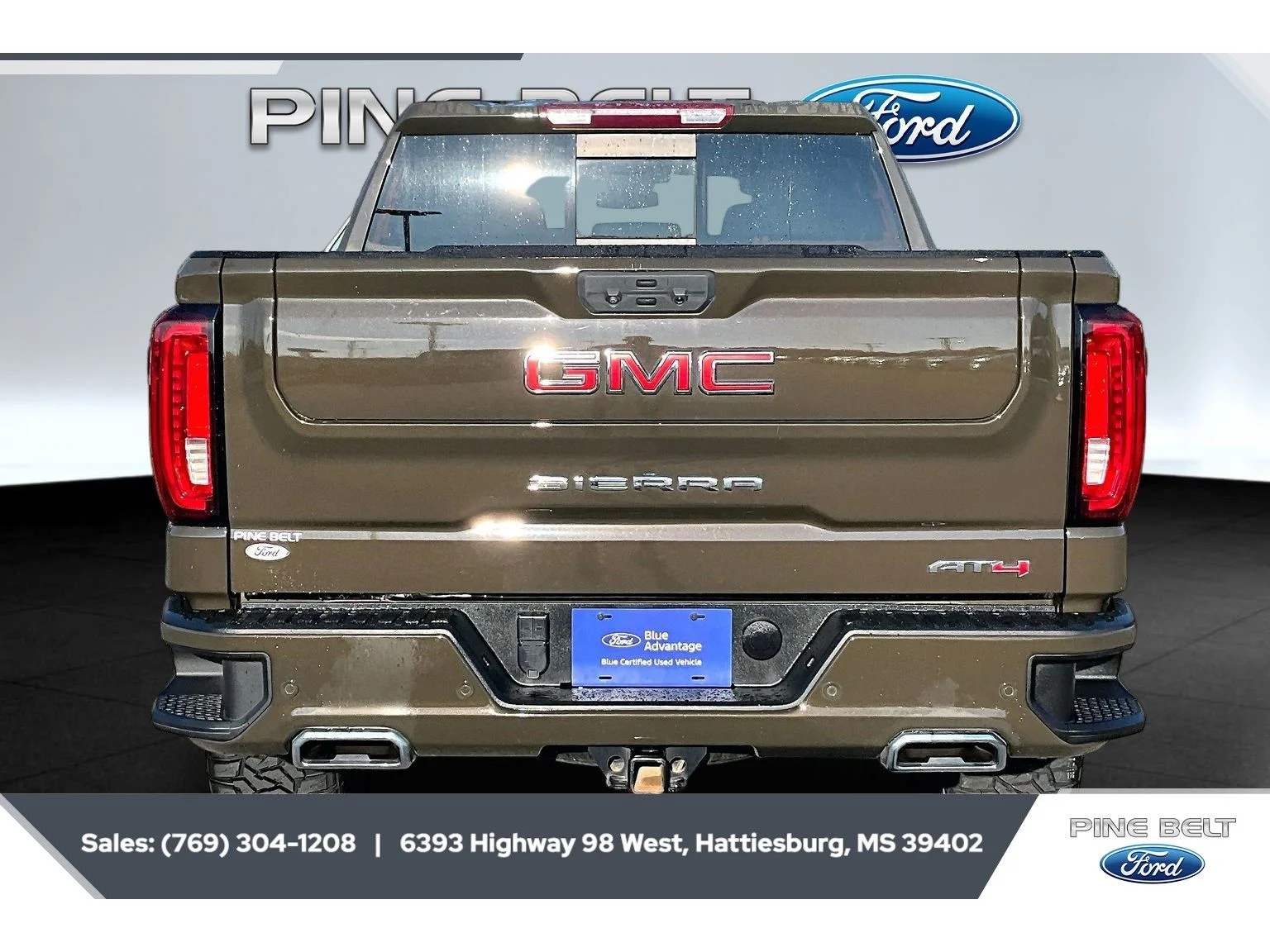 Used 2023 Deep Bronze Metallic GMC AT4 image 4