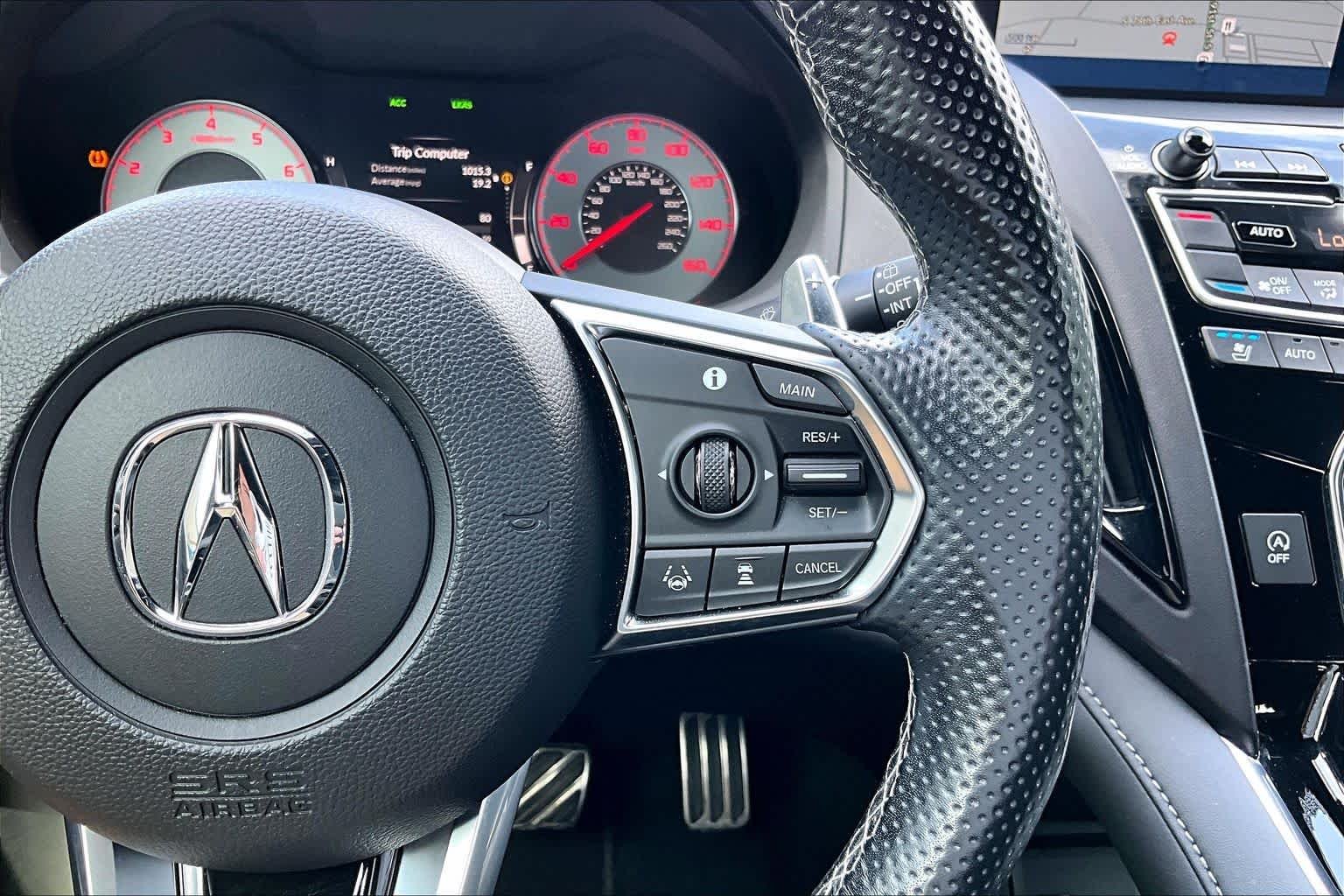 Used 2021 Platinum White Pearl Acura w/A-Spec Package image 25