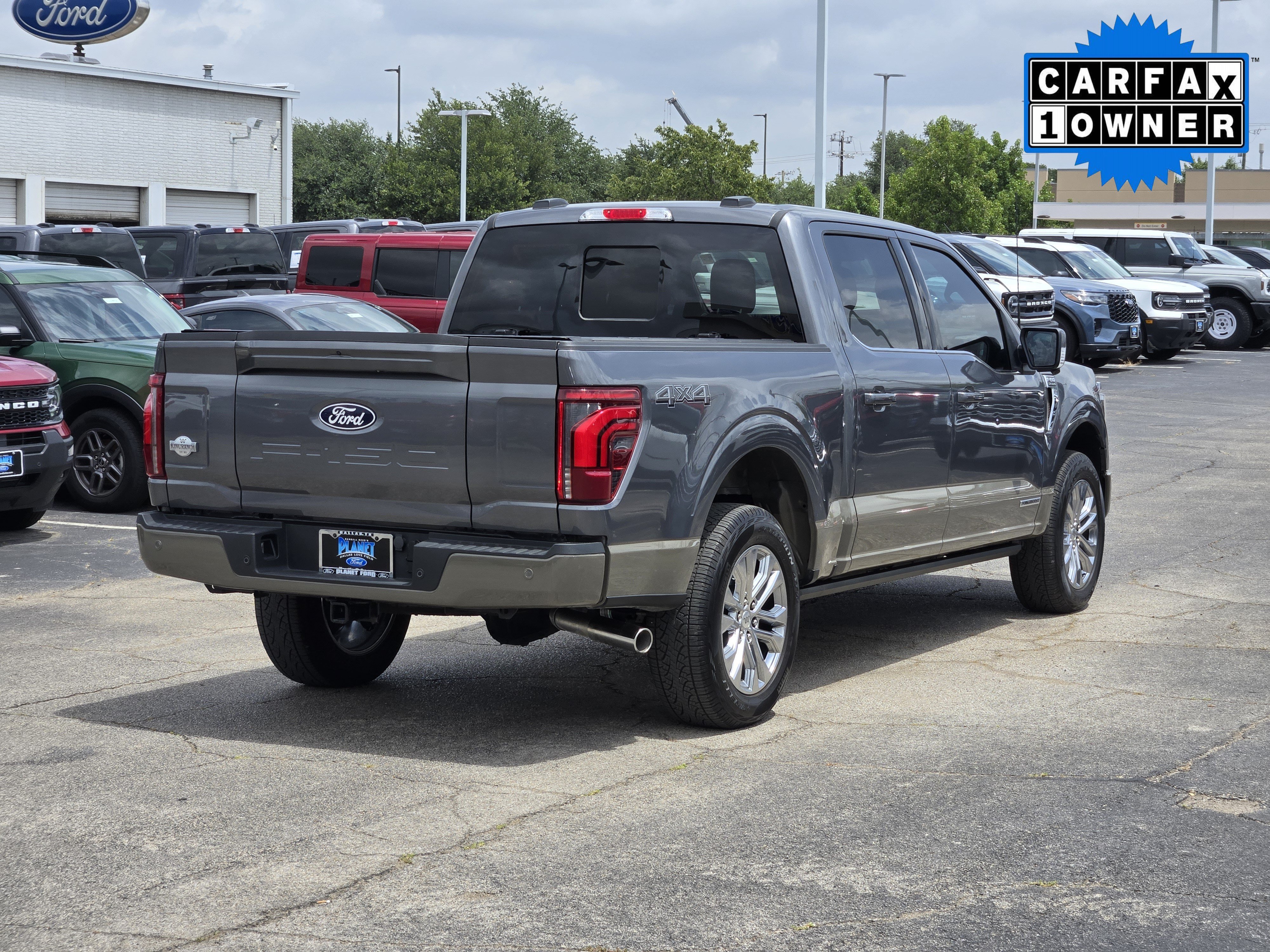 Used 2025 Gray Metallic Ford King Ranch image 7