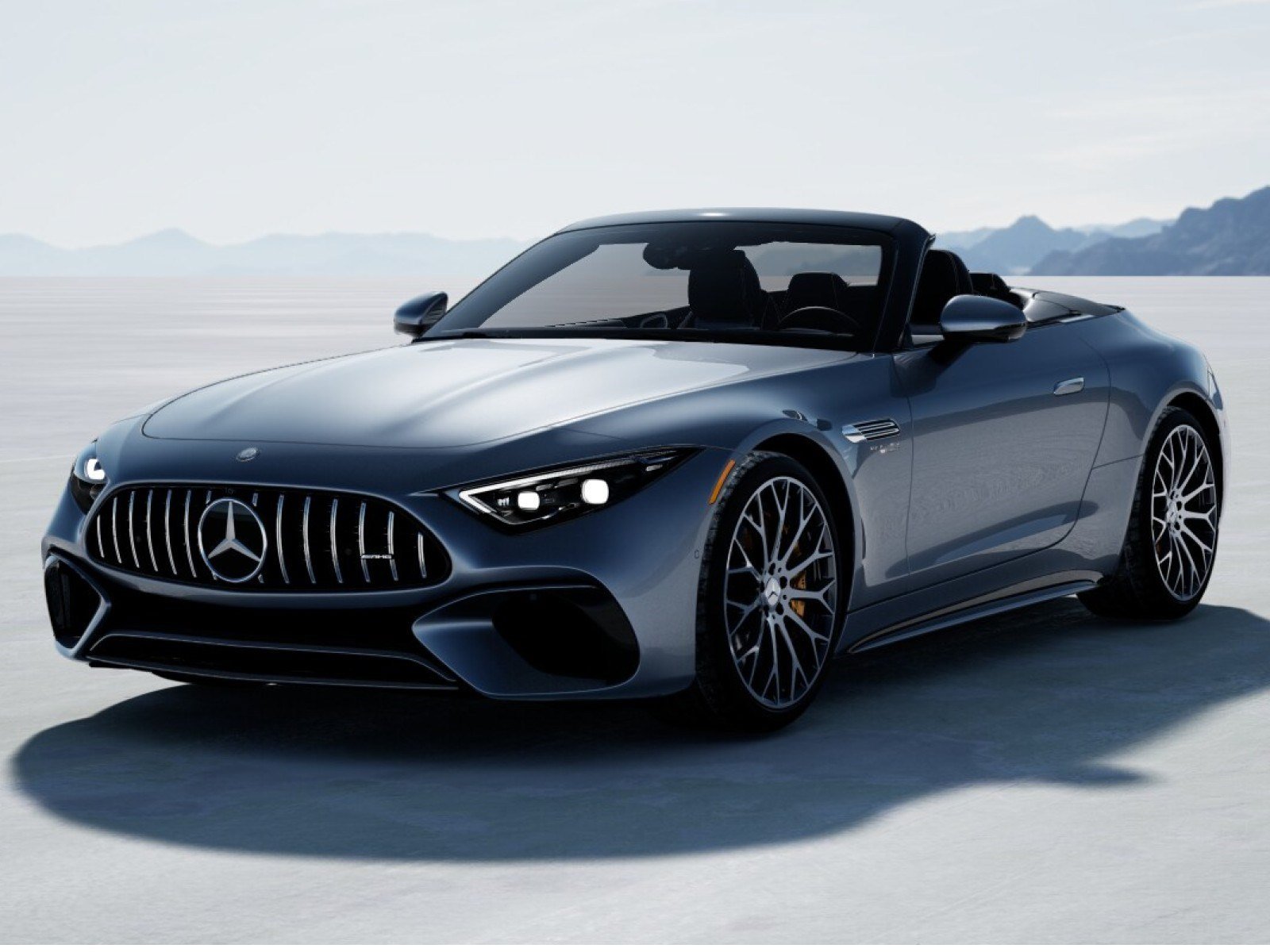 New 2026 Cirrus Silver Metallic Mercedes-Benz SL 63 AMG® S E Performance 2D Convertible 4MATIC®  image 2