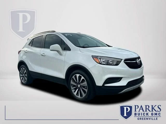 Used 2021 White Buick Preferred image 1