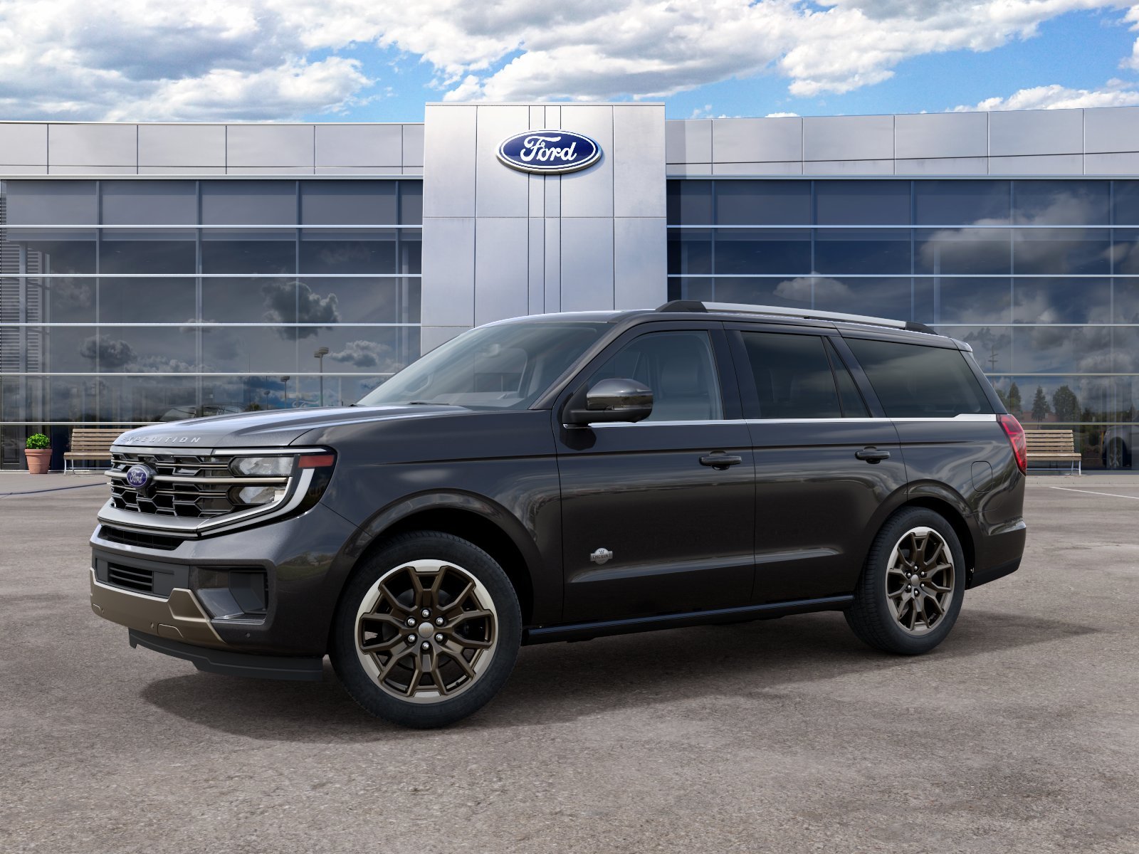 New 2027 Dark Matter Gray Metallic Ford King Ranch® image 24