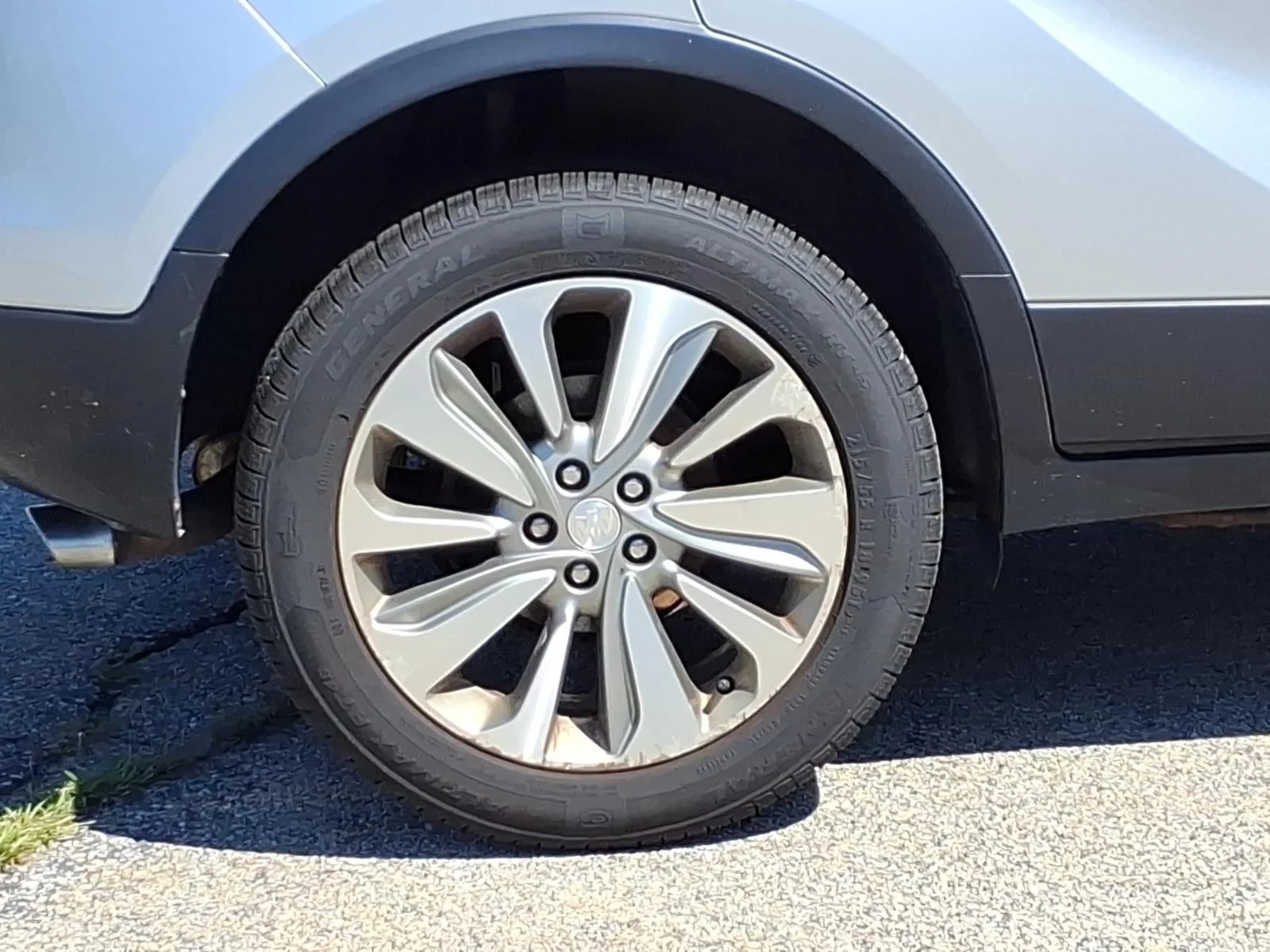 Used 2017 Includes (CM5) Black Carbon Metallic lower exterior accent color, Paint code W700S.) Buick Preferred image 3