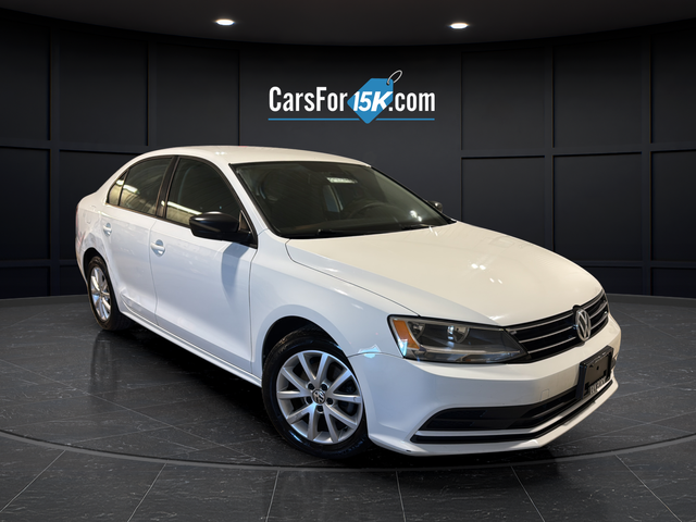 Used 2015 Pure White Volkswagen 1.8T SE image 1