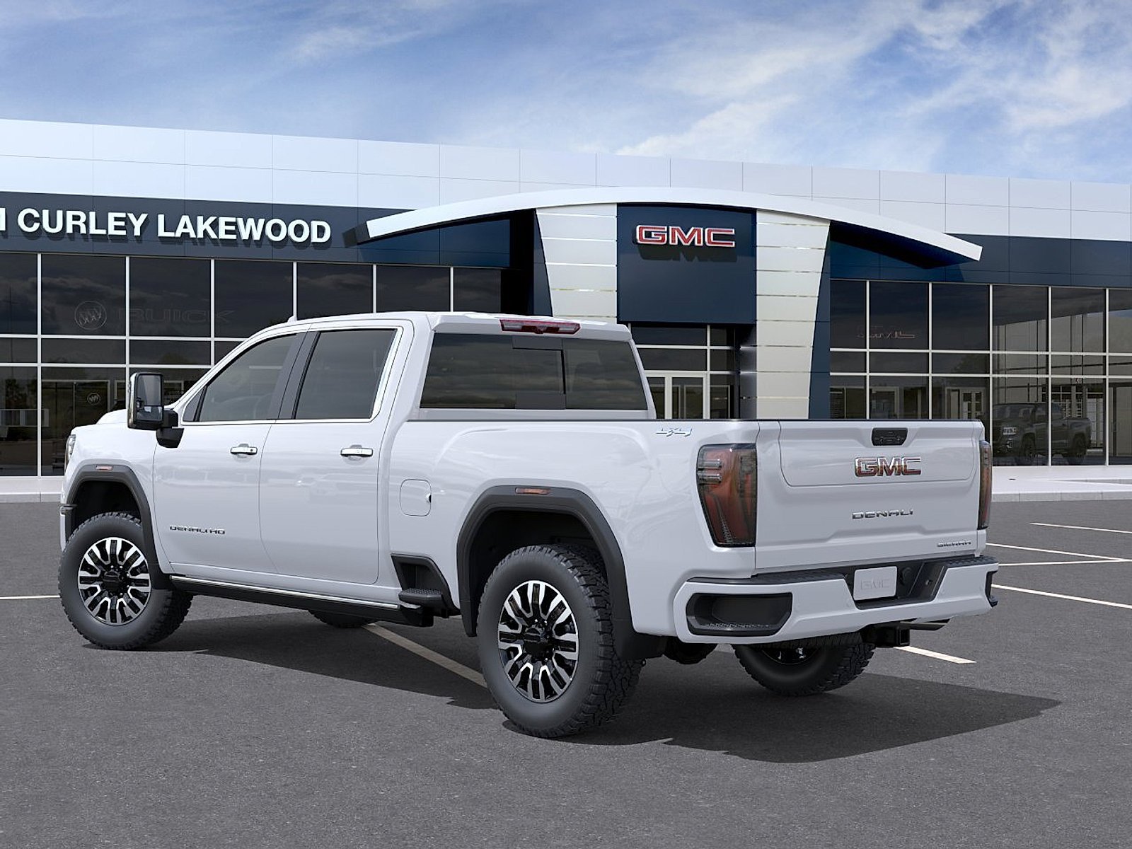 New 2026 Glacier White Tricoat GMC Denali Ultimate image 3