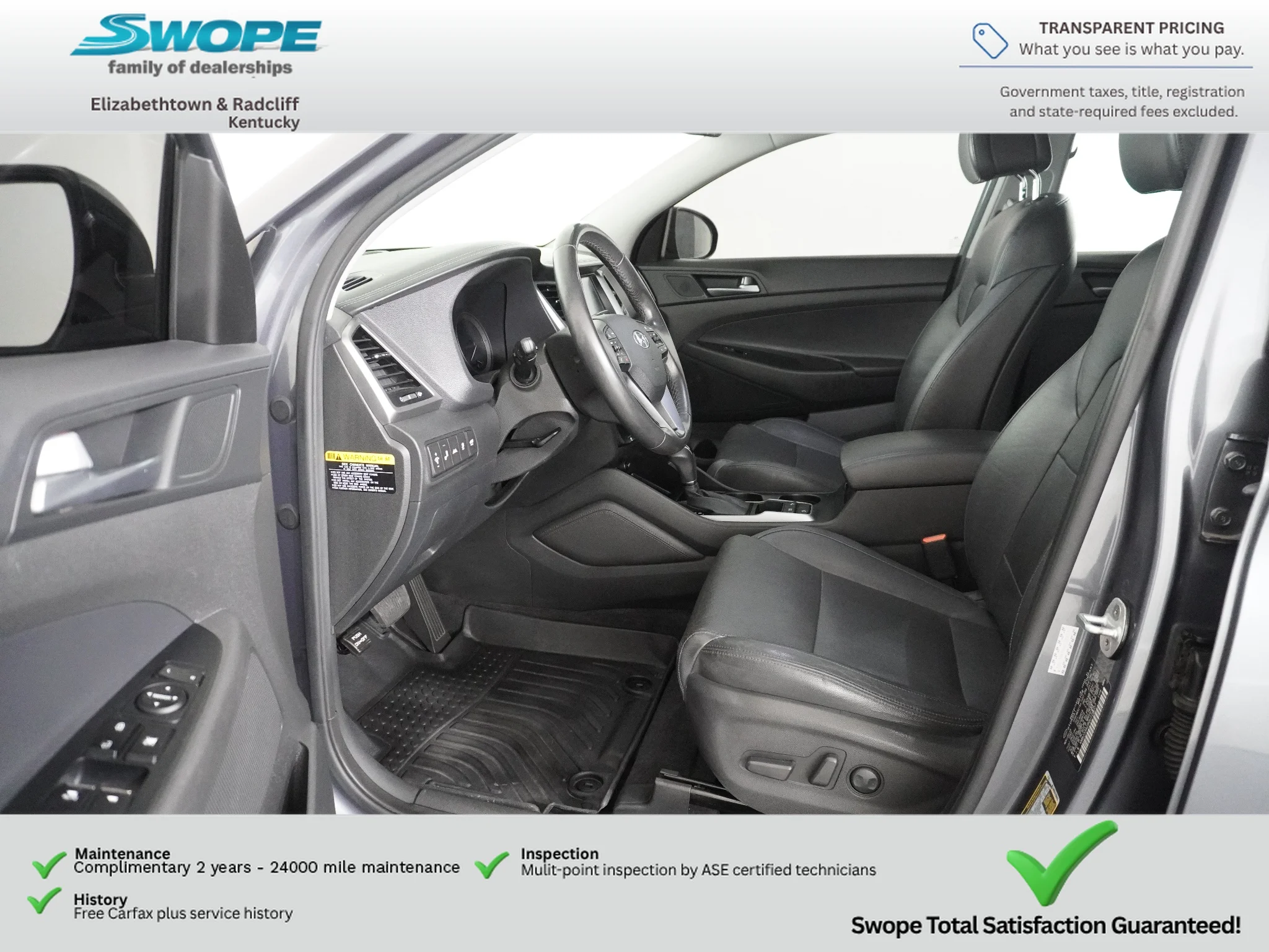 Used 2016 Coliseum Grey Hyundai Limited image 13