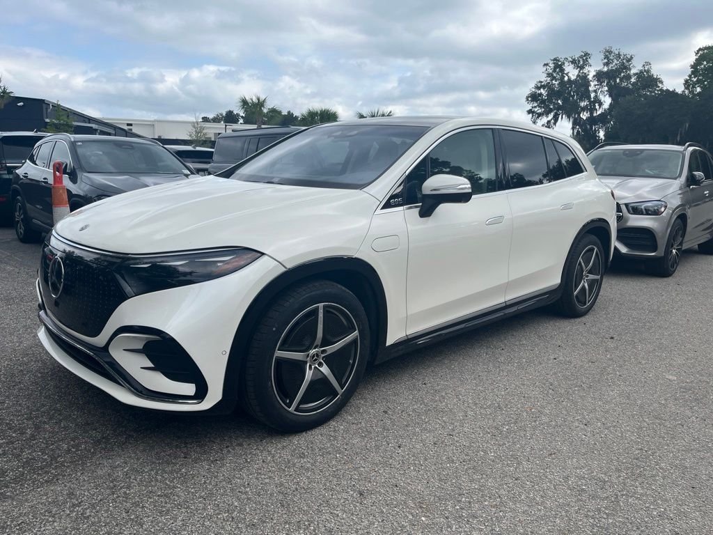 Used 2023 Mercedes-Benz EQS SUV Base with VIN 4JGDM4EB7PA017532 for sale in Charleston, SC