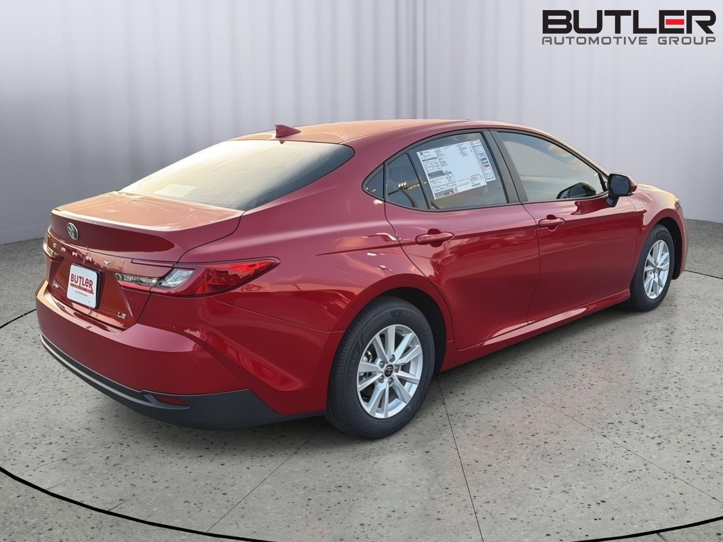 New 2026 Supersonic Red Toyota LE image 6