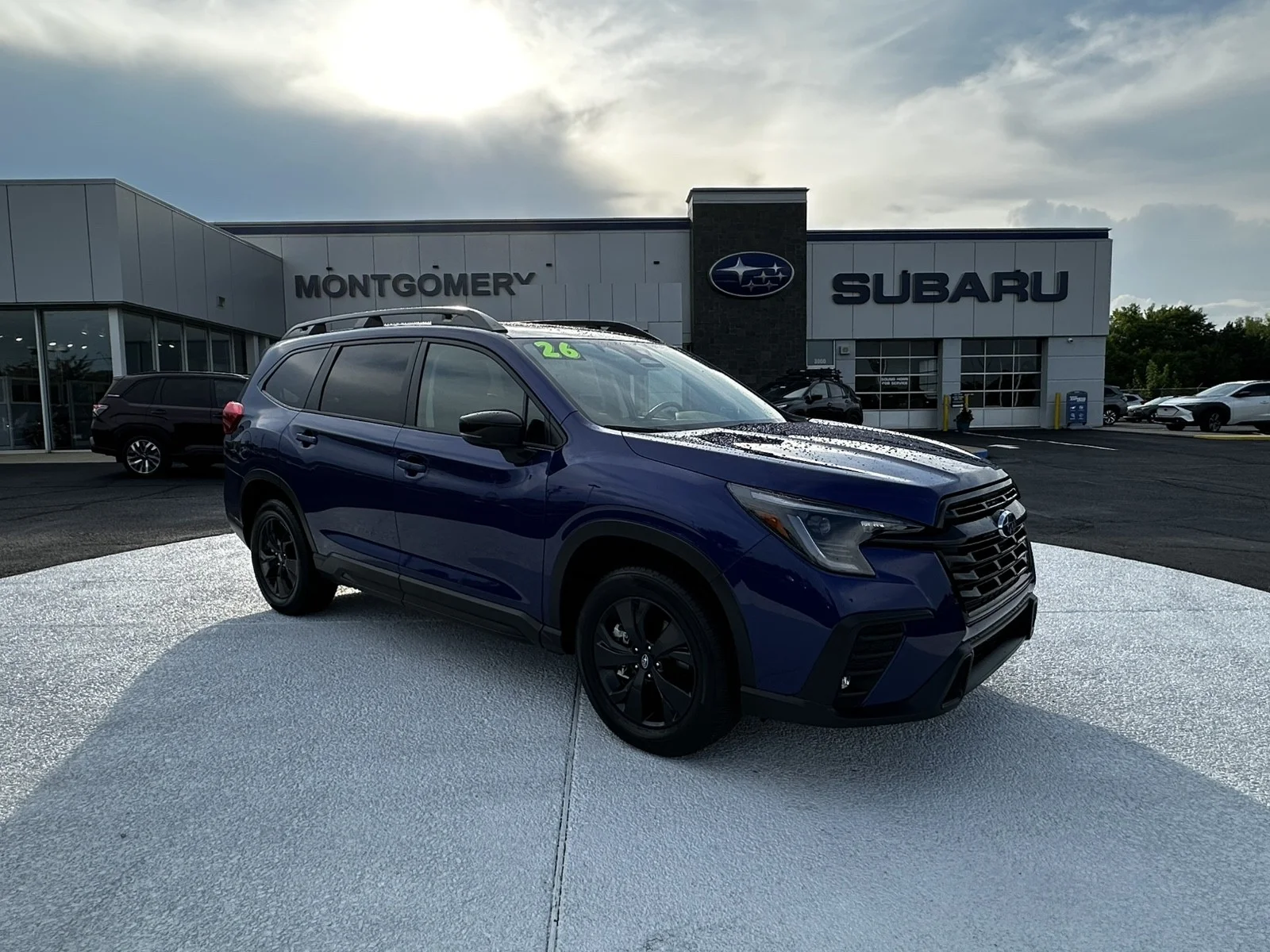 Certified Used 2026 Sapphire Blue Pearl Subaru Premium image 1