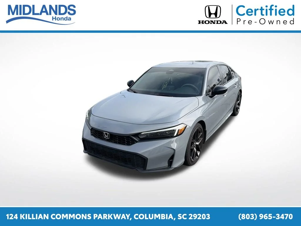 Certified Used 2026 Urban Gray Pearl Honda Sport image 1
